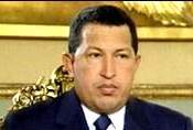 Venezuelan President Hugo Chavez.