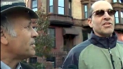 Greg Palast confronts a very gross man.