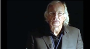 John Pilger at the Logan Symposium.